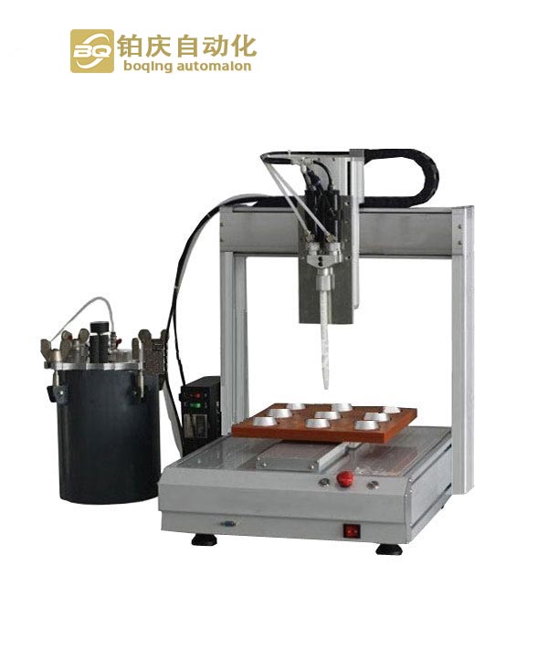 活塞壓力桶硅單頭單Y自動膠點膠機